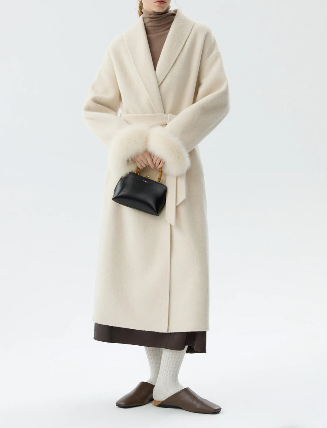 Alpine Luxe Wool-Blend Coat