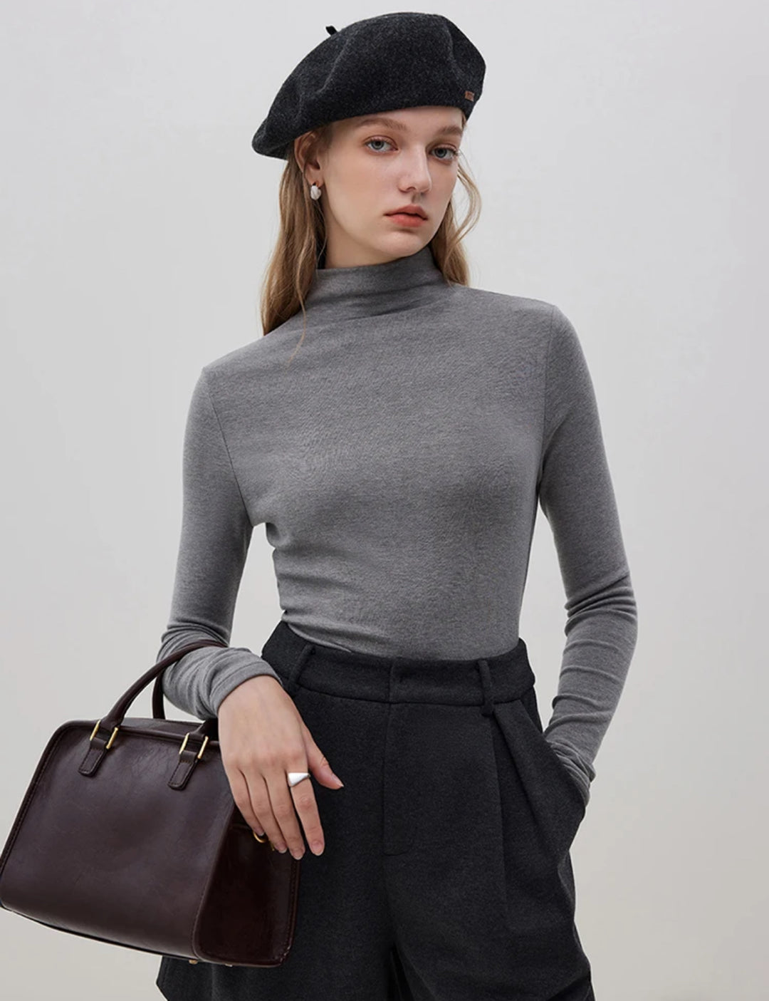 Ultra-Soft Knitted Longsleeve Top