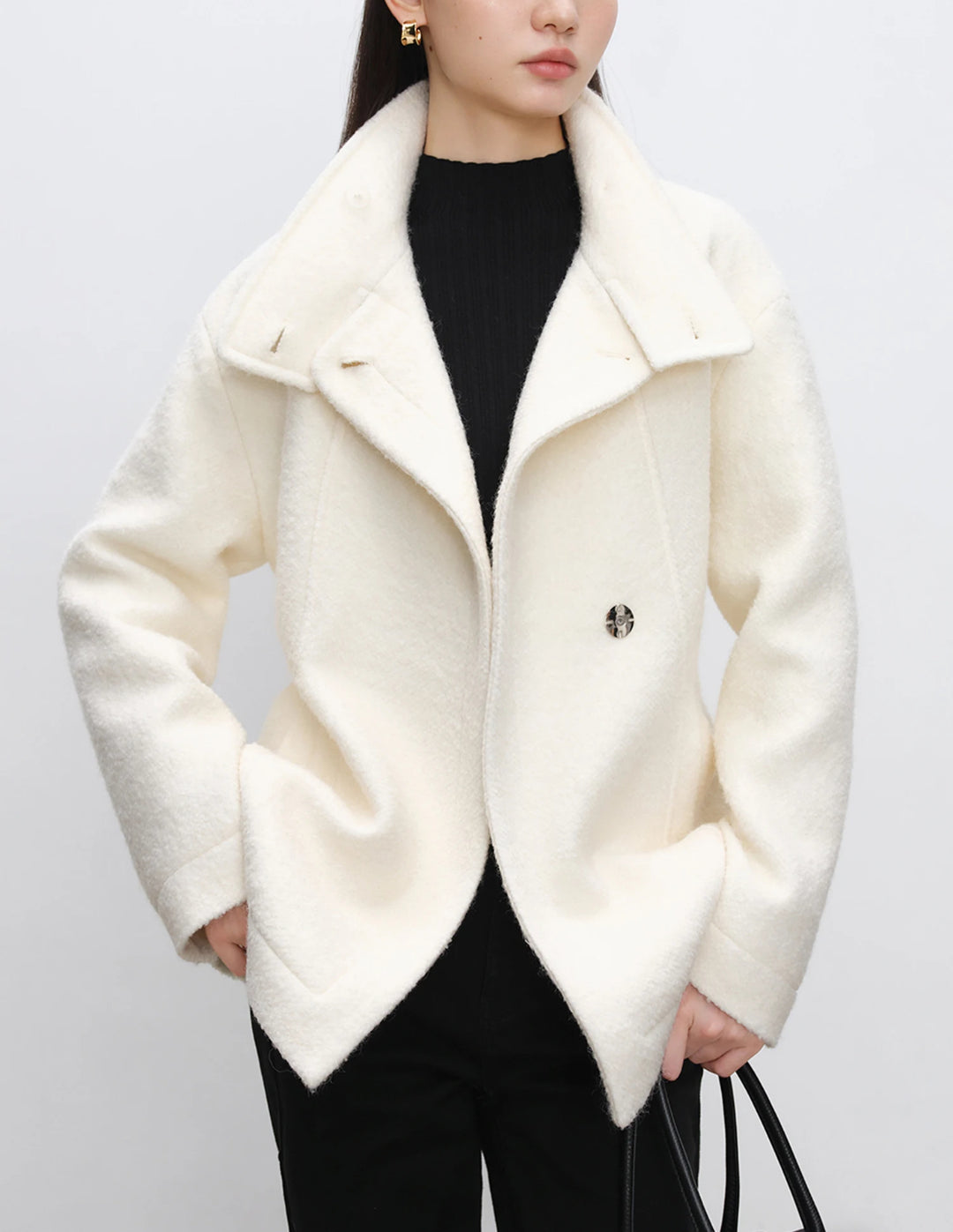 Olivia Collared Wool Coat